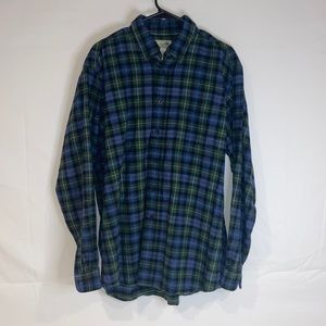 L.L.Bean long sleeved flannel